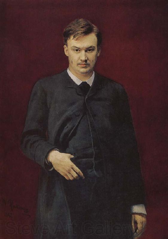 Ilia Efimovich Repin Golla Zhu Knoff portrait